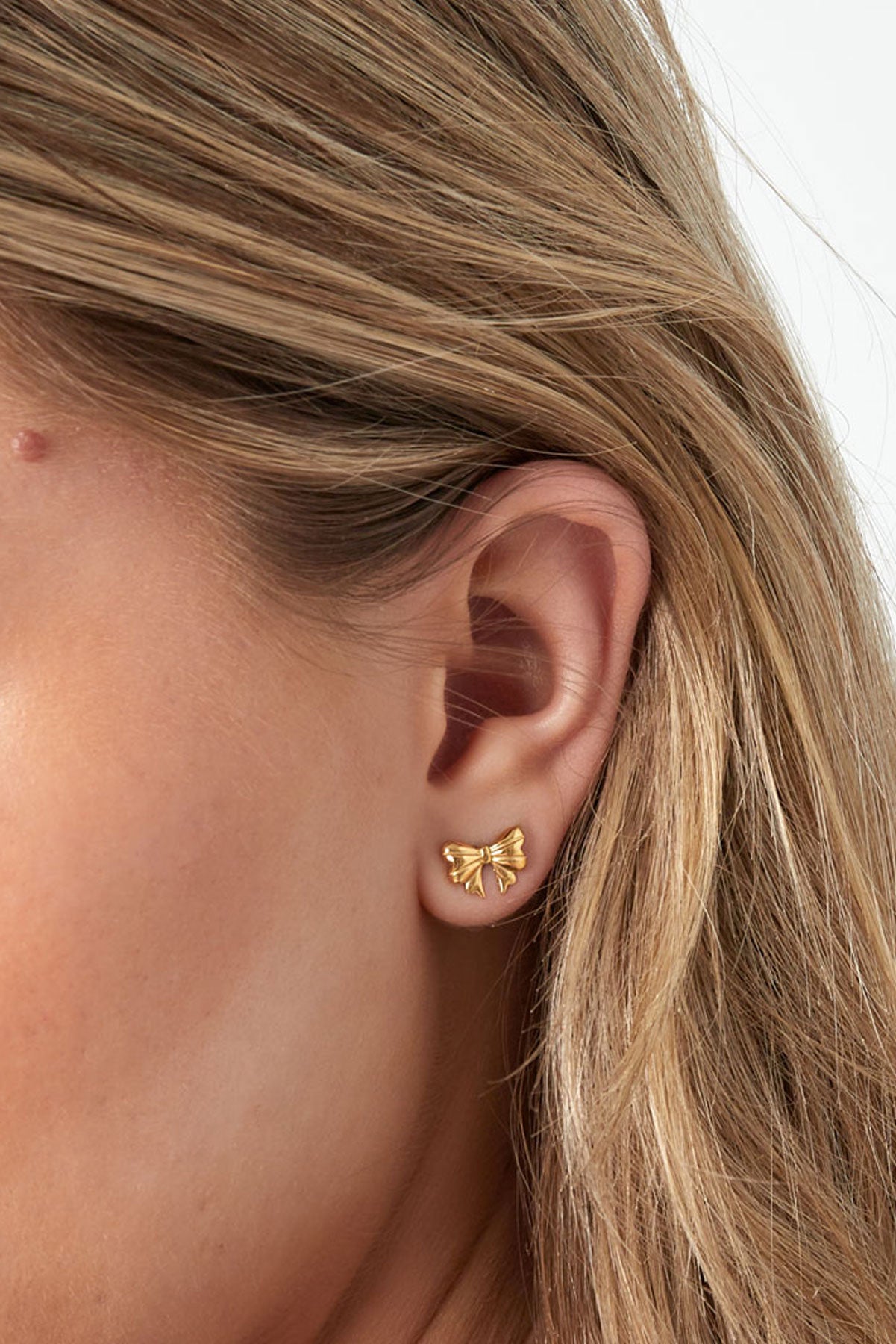 ear studs cute bow
