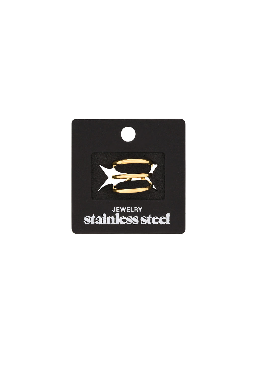 vintage three-layer ring