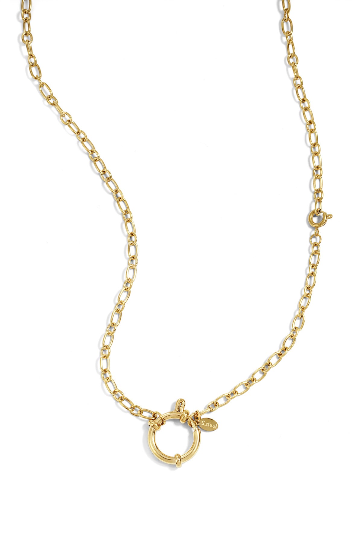 Stainless Steel Chain Necklaces Chain DIY Daily Simple Series Women's jewelry