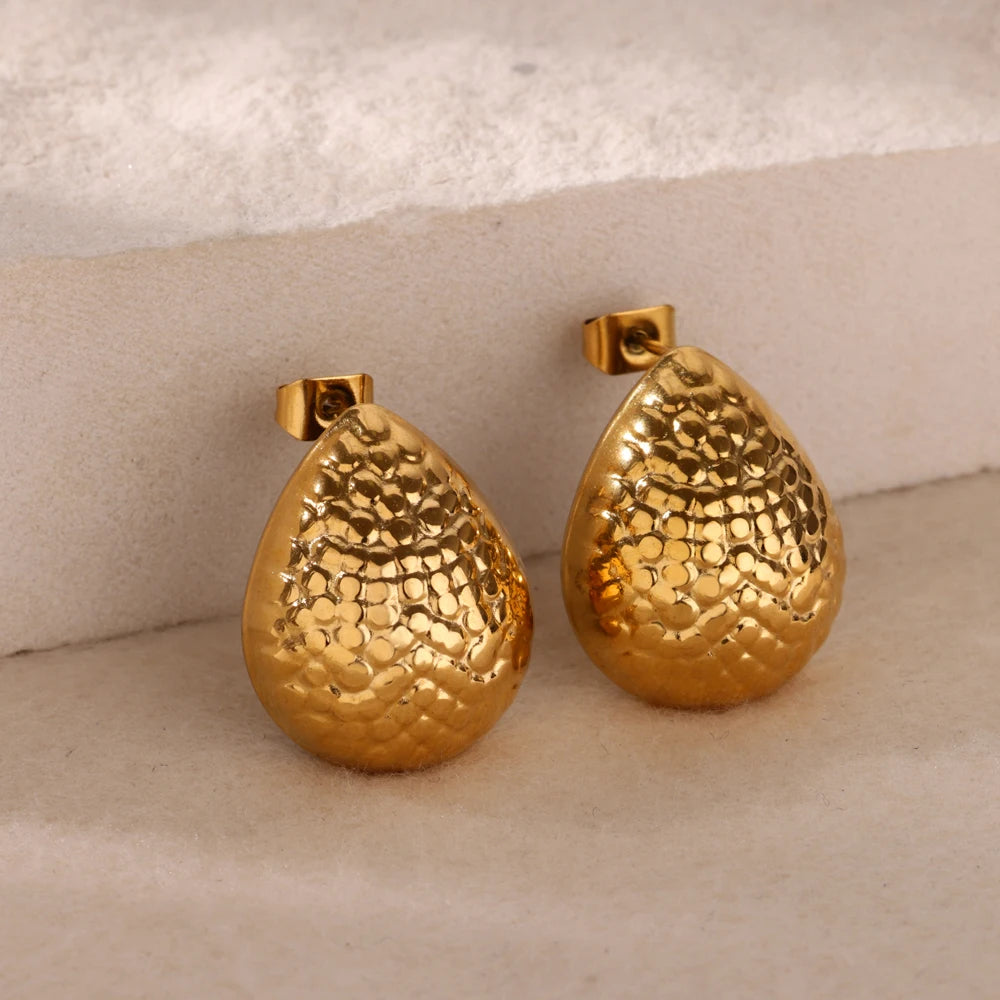 Butterfly Water drop Shape Earrings