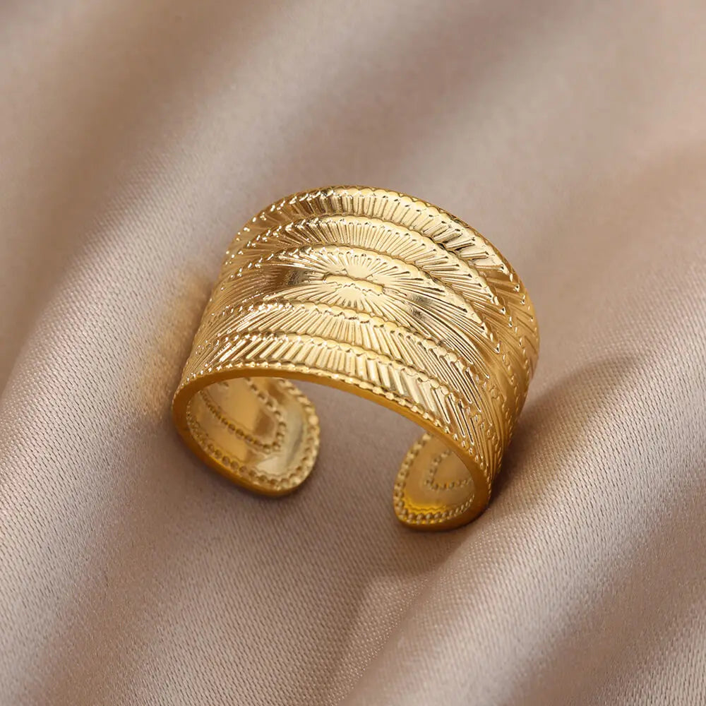 Ancient Greek Arethusa Goddess Coin Rings