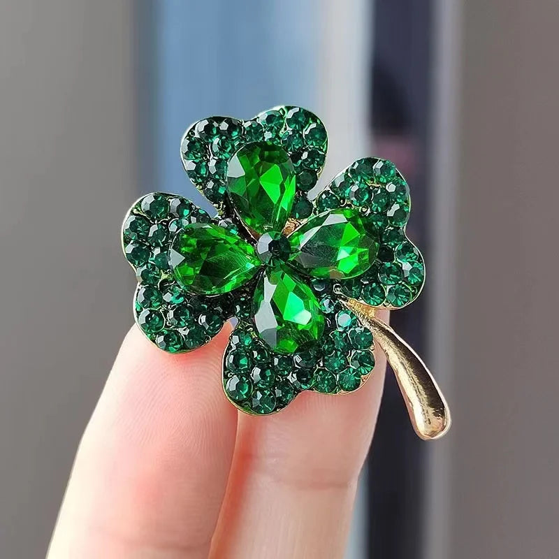 Lucky Clover Brooches