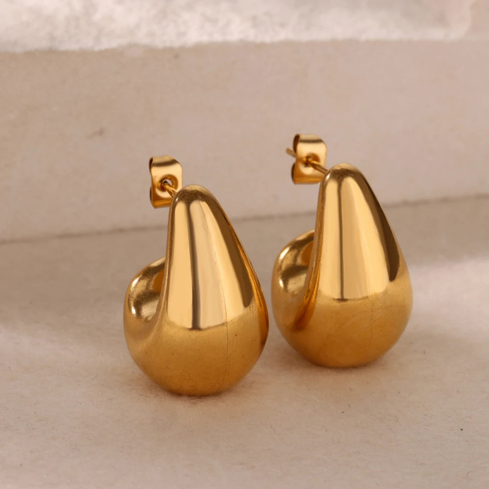 Butterfly Water drop Shape Earrings