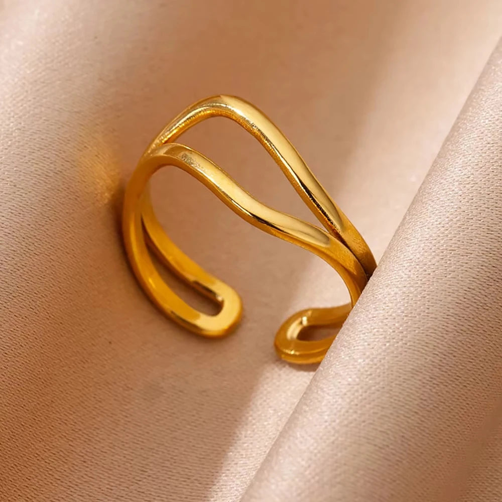 Ancient Greek Arethusa Goddess Coin Rings