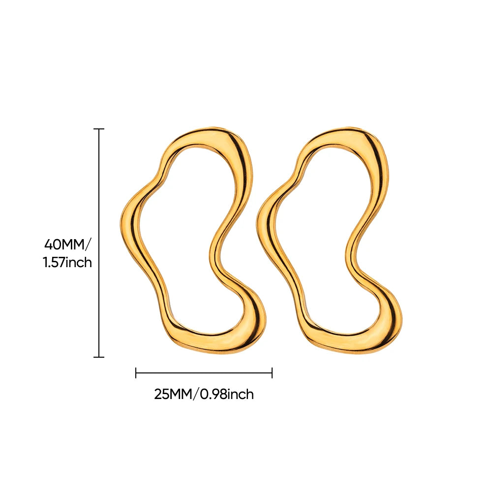 Butterfly Water drop Shape Earrings