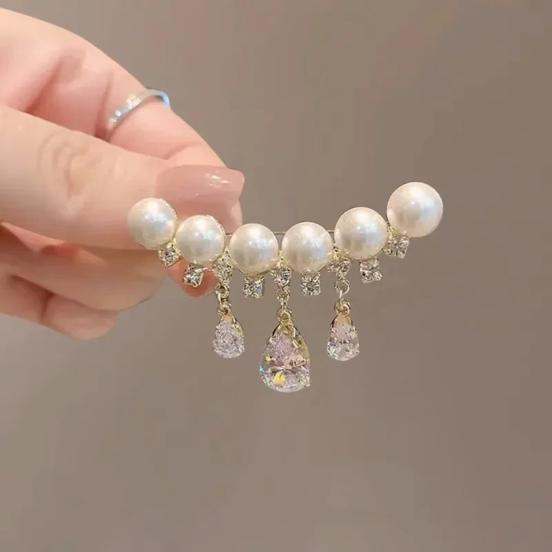 Vintage Crystal Brooches Creative Animal, Flowers