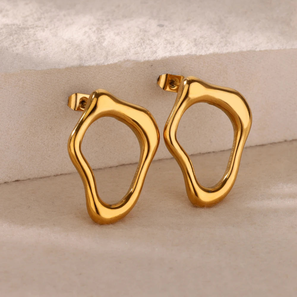 Butterfly Water drop Shape Earrings