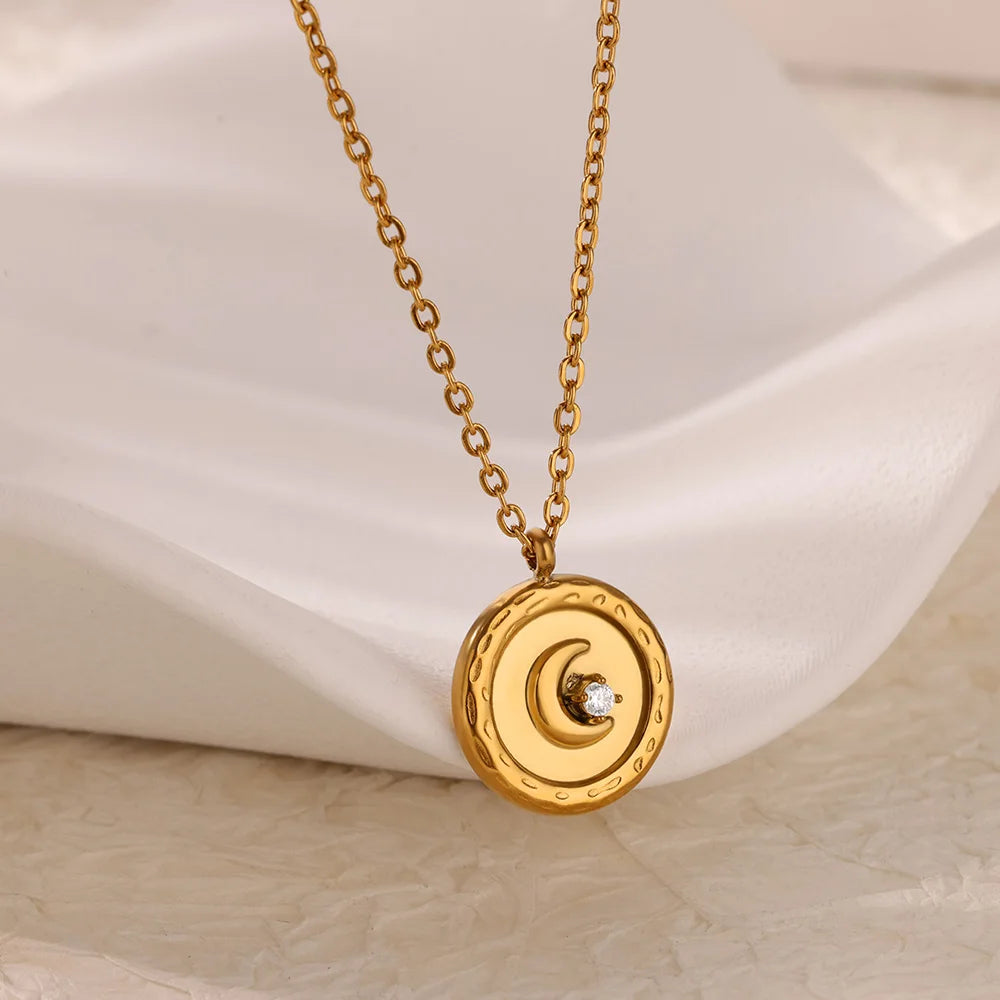 Punk Heart Pendant Necklaces