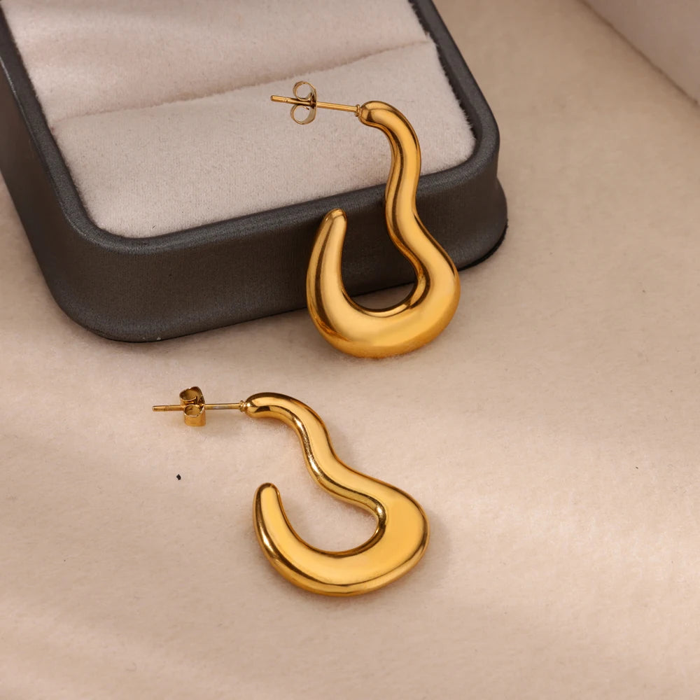 Butterfly Water drop Shape Earrings