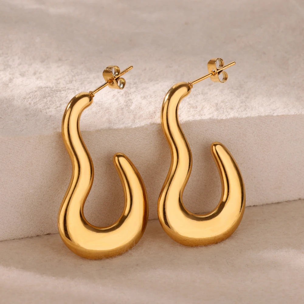 Butterfly Water drop Shape Earrings