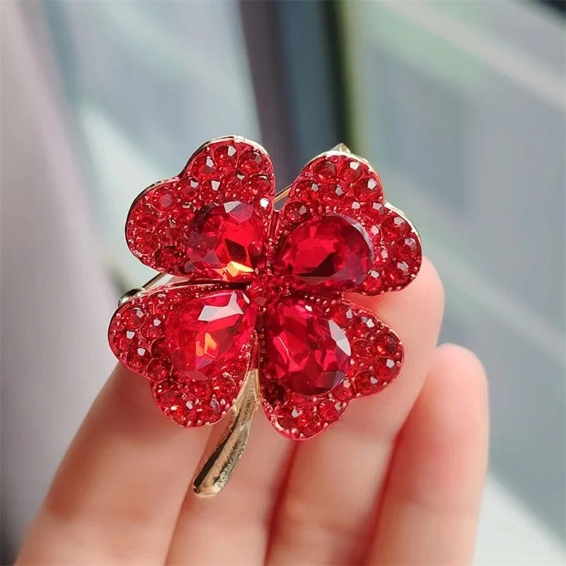 Lucky Clover Brooches